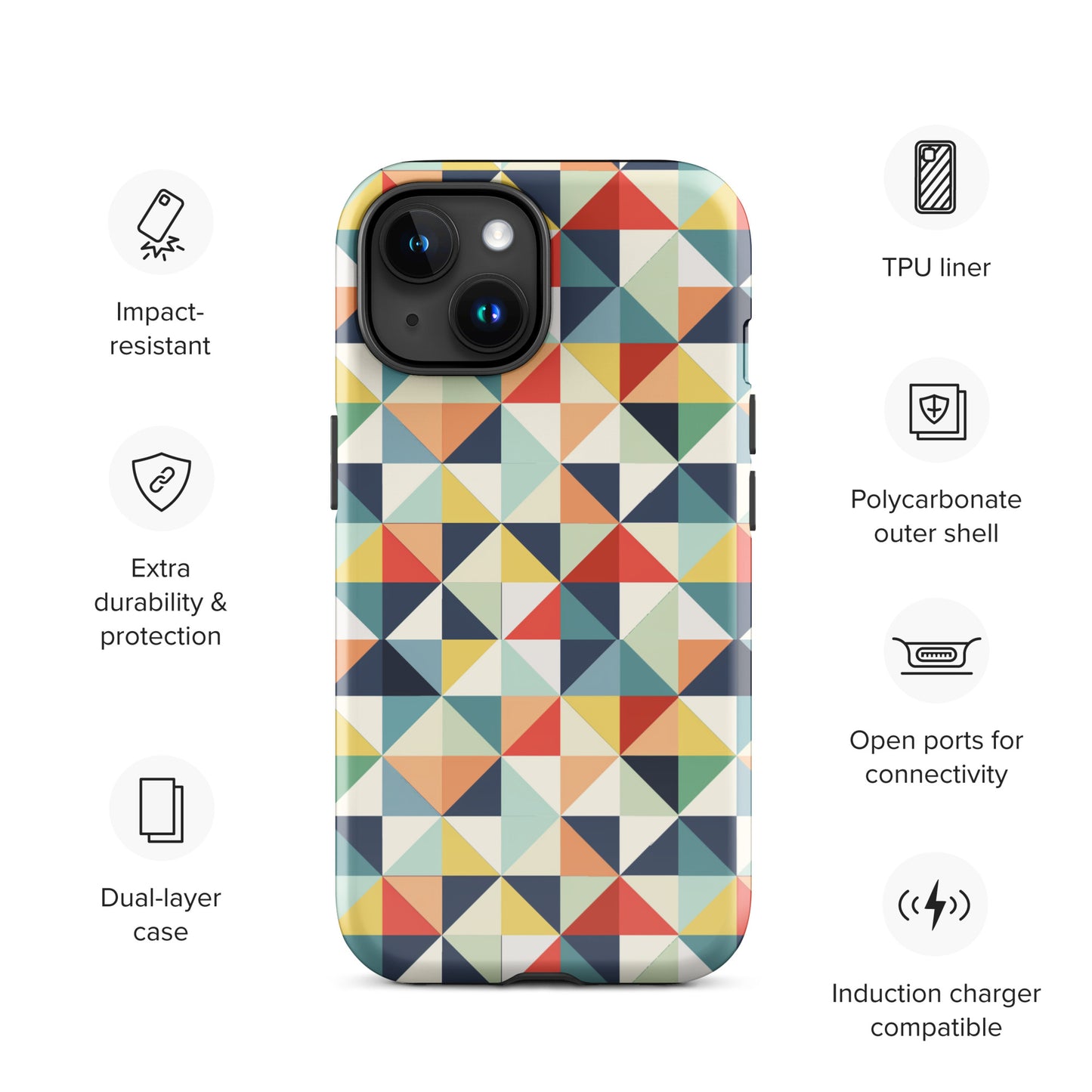 Colourful Design Tough Case