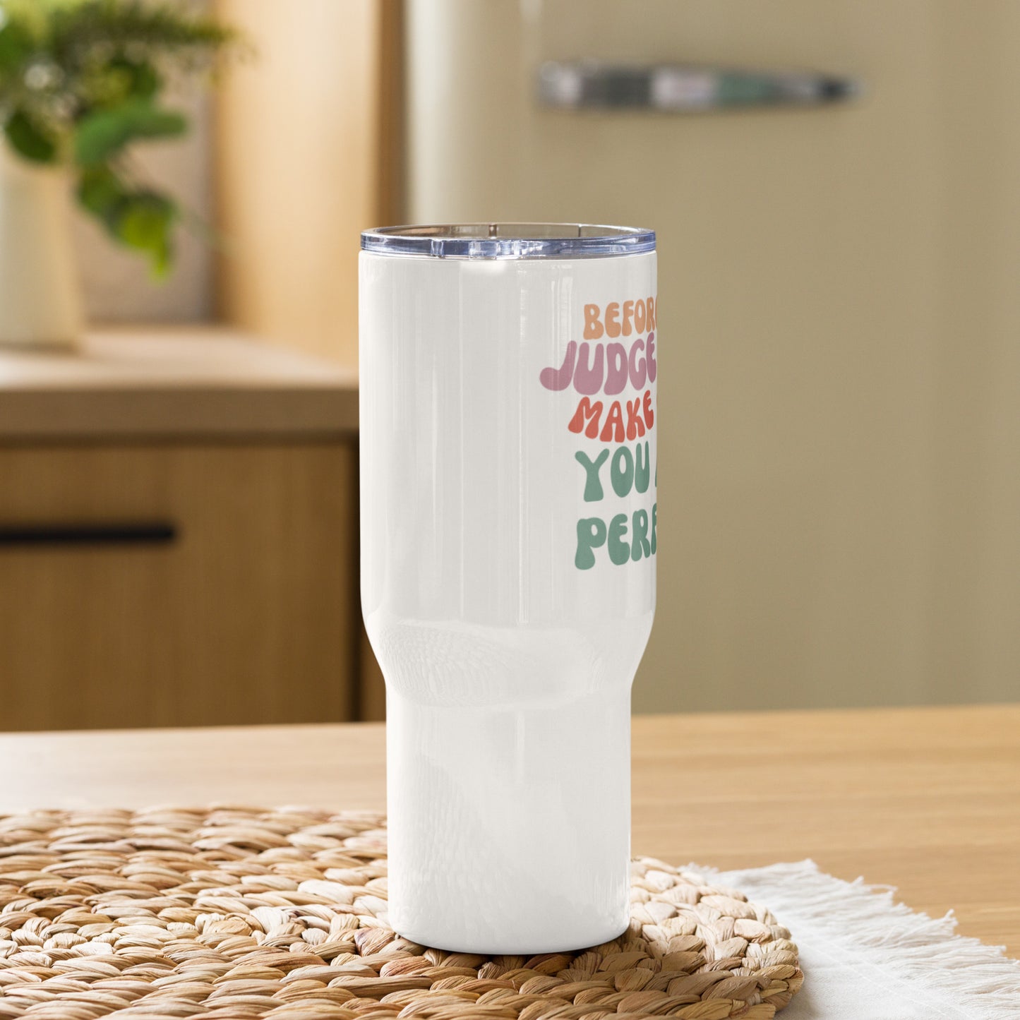 Colorful Message Travel mug