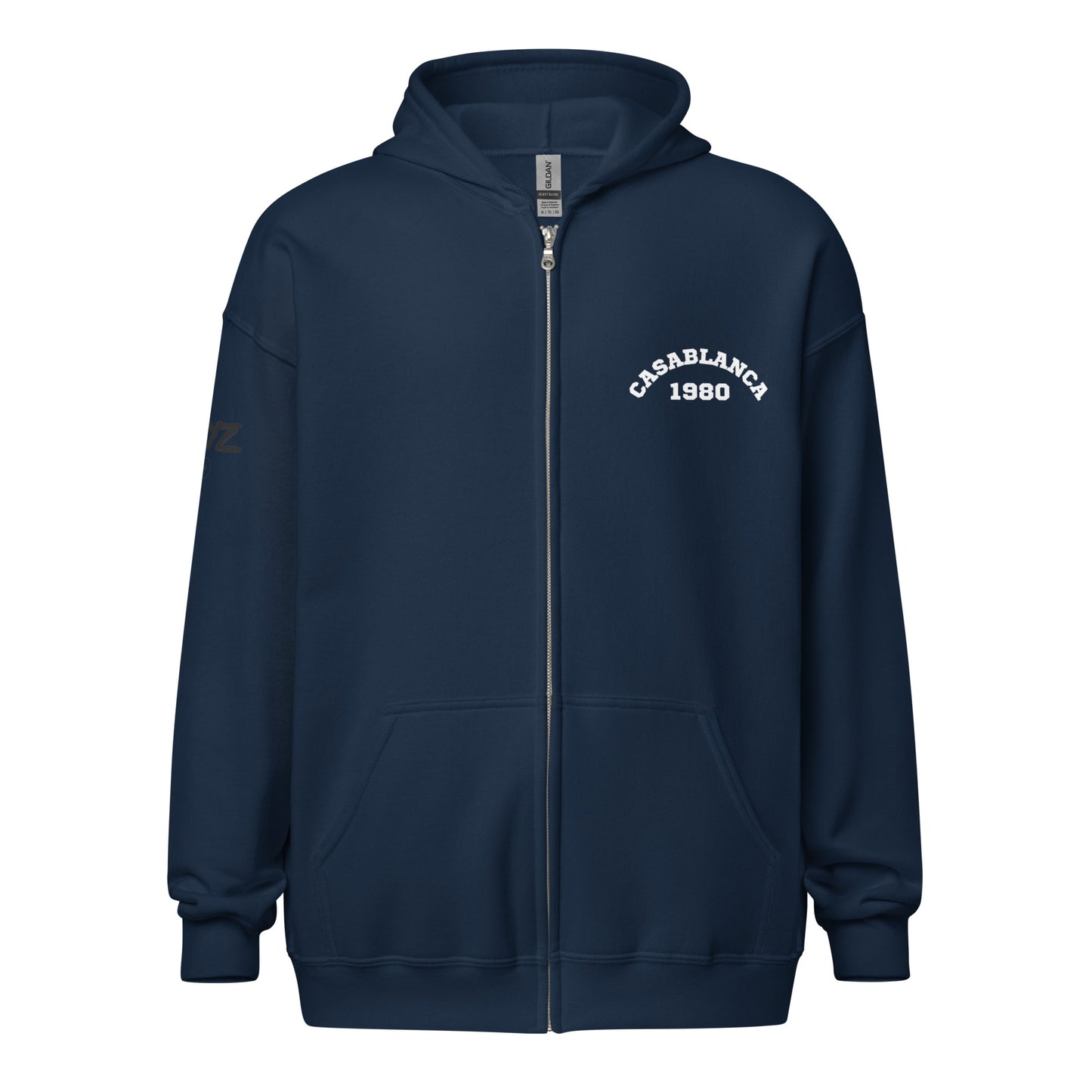 Casablanca 1980 zip hoodie