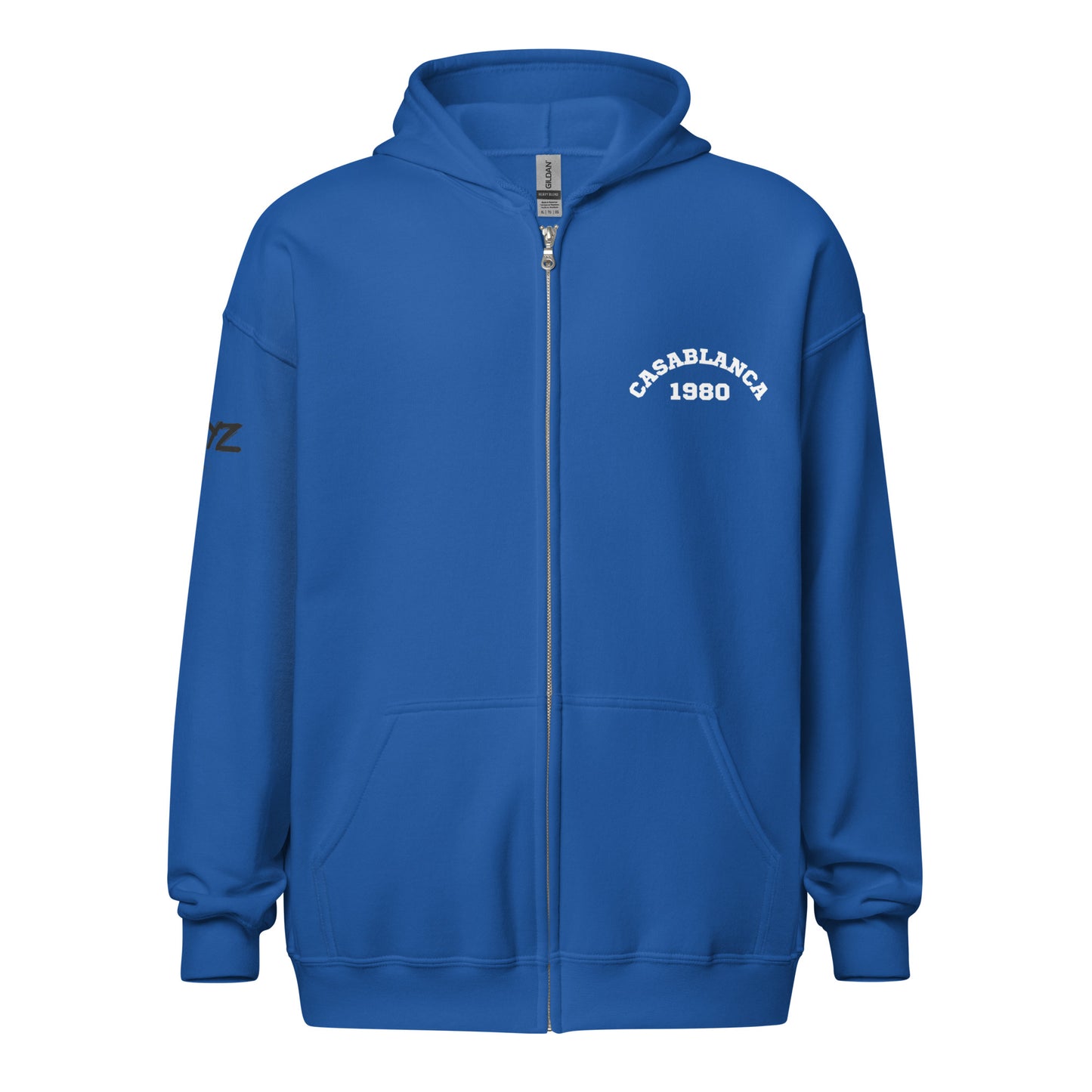 Casablanca 1980 zip hoodie