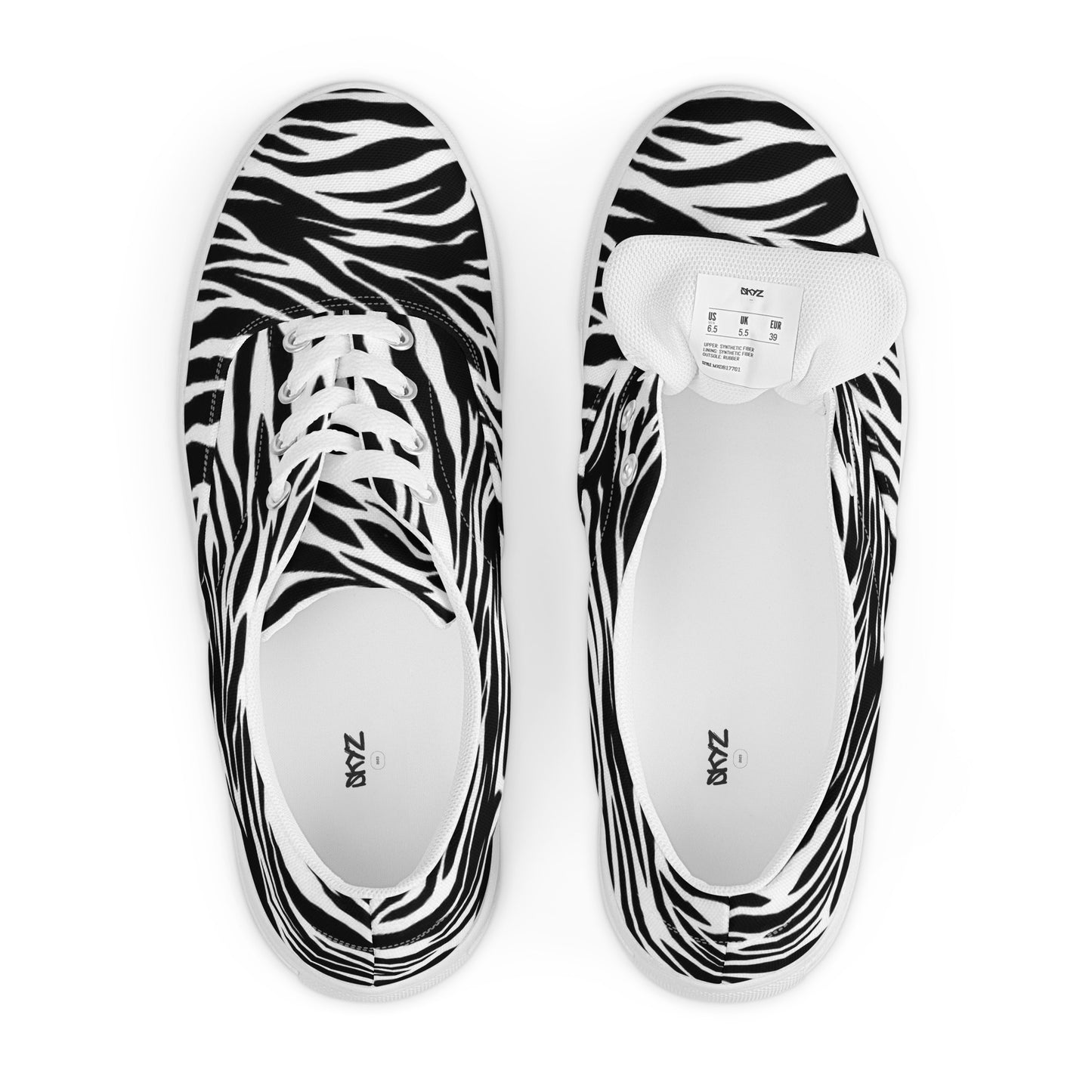 Black & White Women’s lace-ups