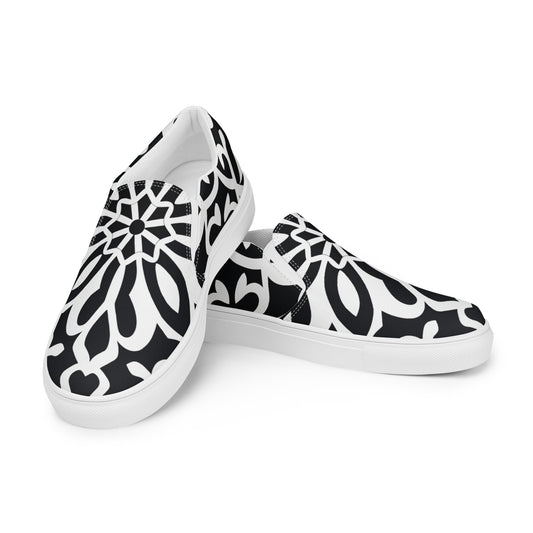 Black & White Women’s slip-on shoes